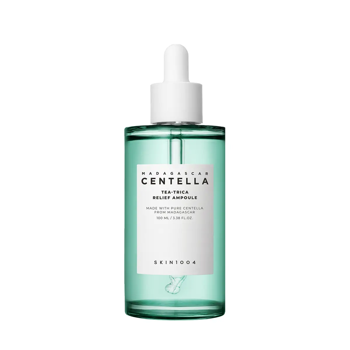اسکین 1004 آمپول ماداگاسکار سنتلا تسکین دهنده چای تریکا | Skin1004 Madagascar Centella Tea-Trica Relief Ampoule